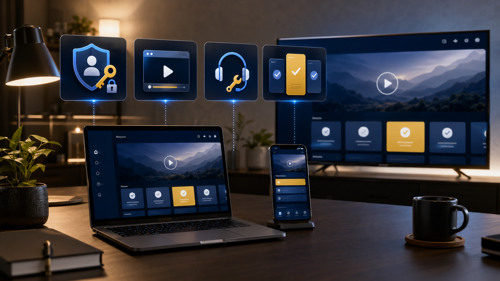 Schritte von der Anfrage bis zur Aktivierung der IPTV Testline