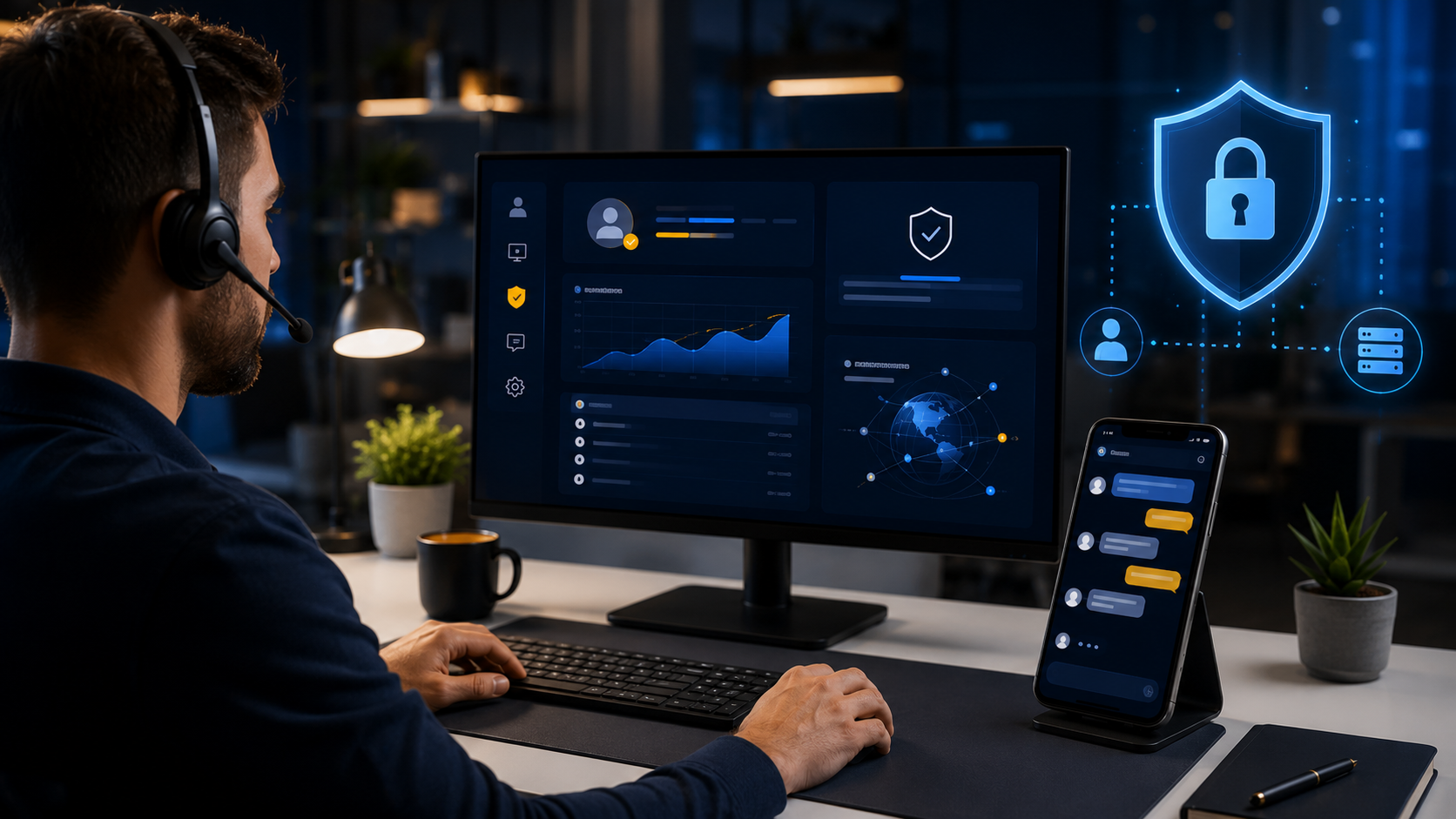 Sicherer IPTV Support und geschützte Zugangsdaten
