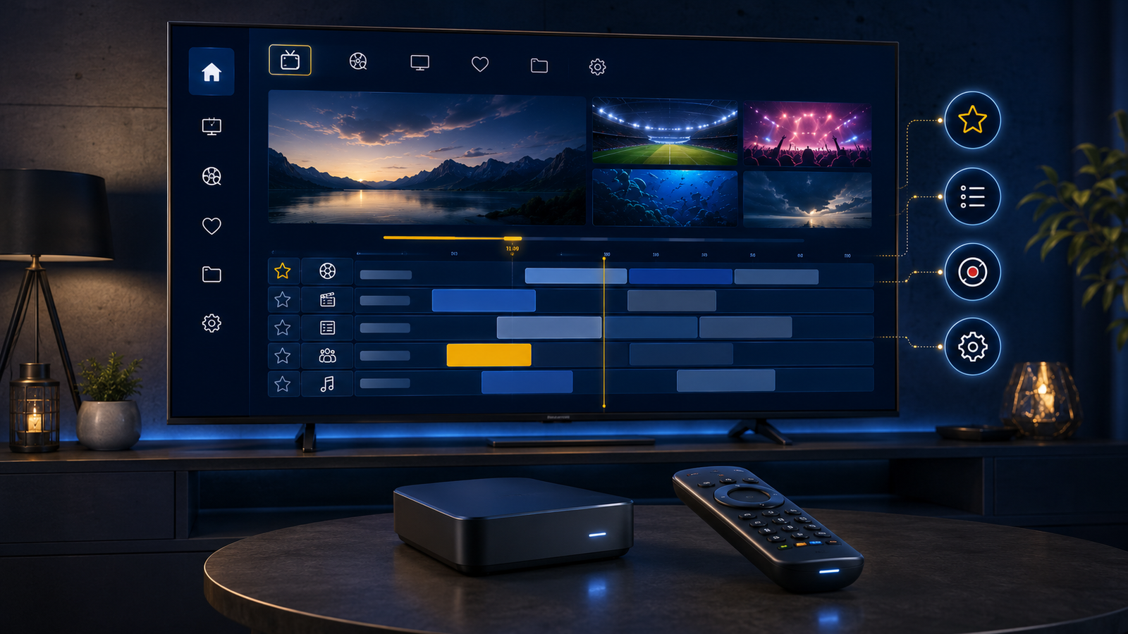 TiviMate IPTV Player mit EPG auf Android TV