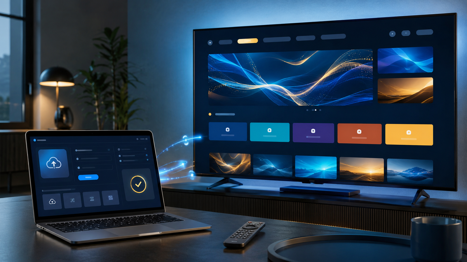 IBO Player auf Smart TV mit Gerätecode und Playlist Verwaltung