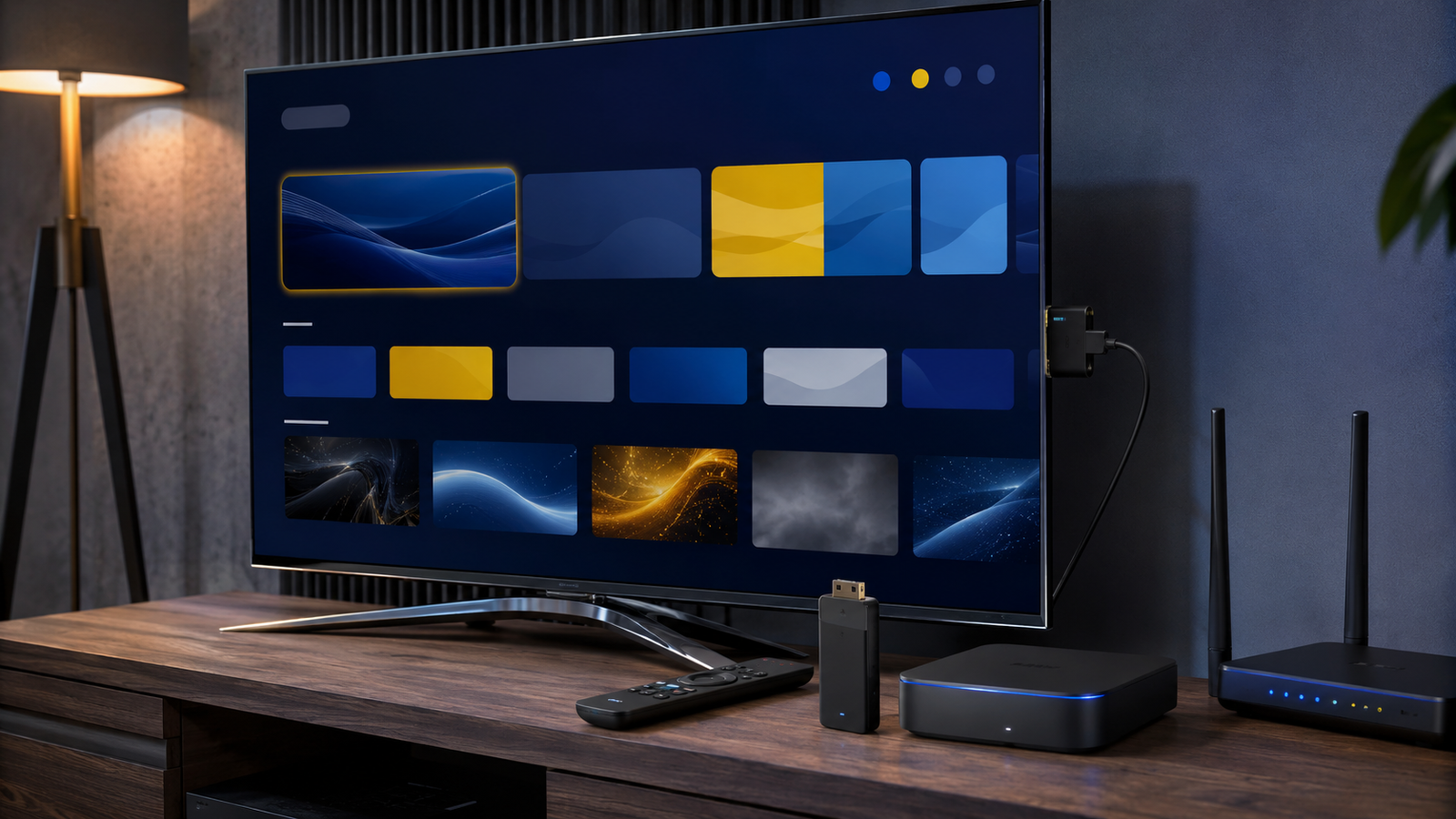 IPTV Geräte mit passender App installieren