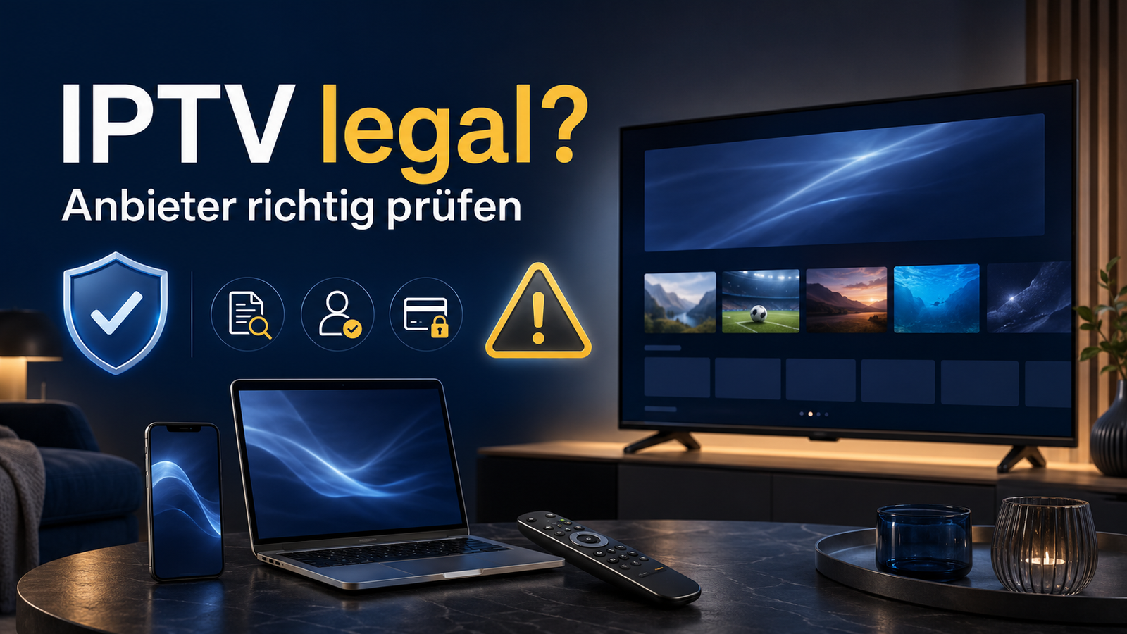 IPTV Legalität in Deutschland prüfen IPTV legal oder illegal in Deutschland prüfen