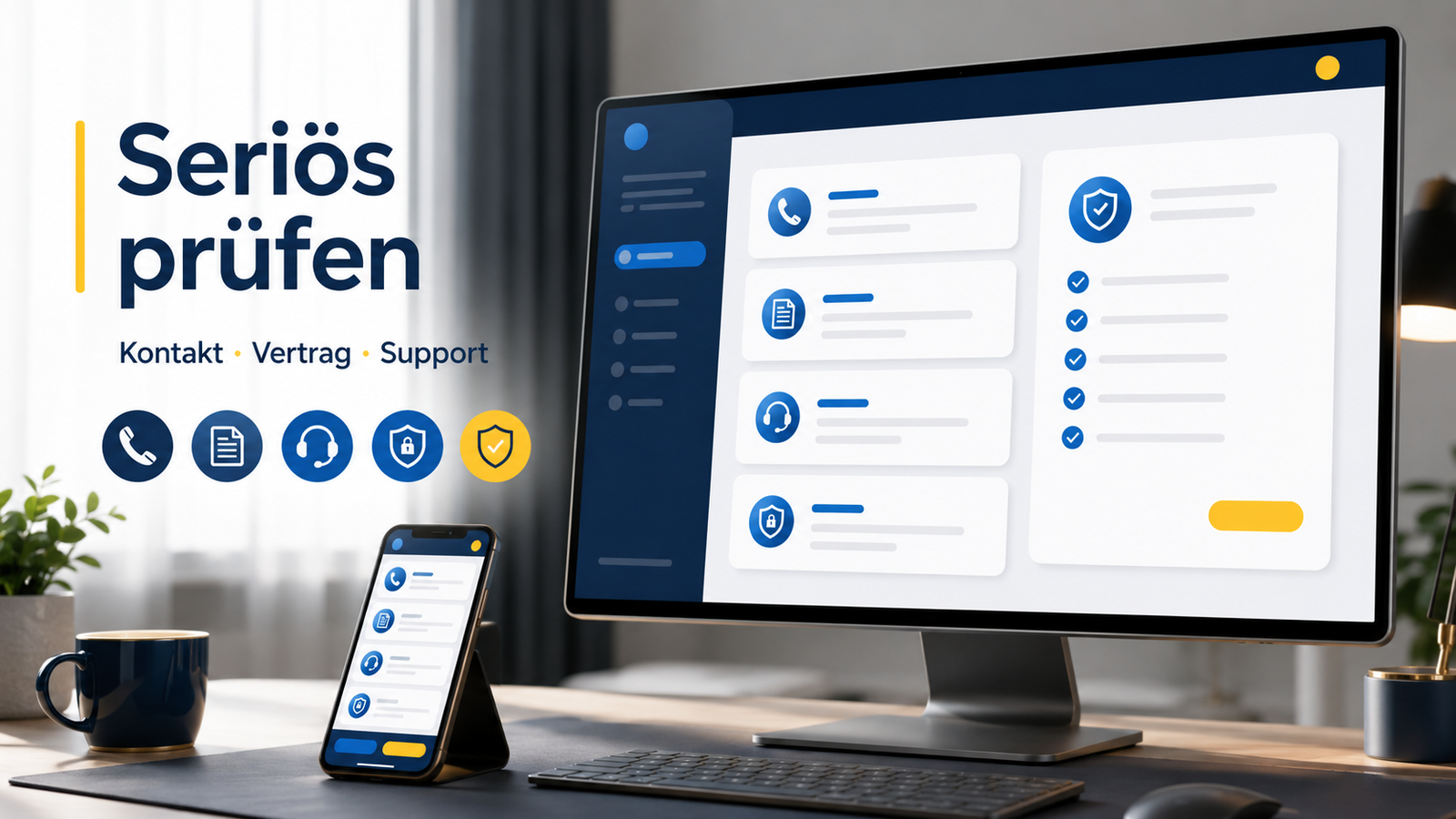Transparenz eines IPTV Anbieters prüfen Seriösen IPTV Anbieter anhand von Kontakt Vertrag und Support prüfen